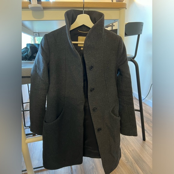 Aritzia Wilfred Cocoon Wool Cashmere Coat XS - Picture 1 of 7